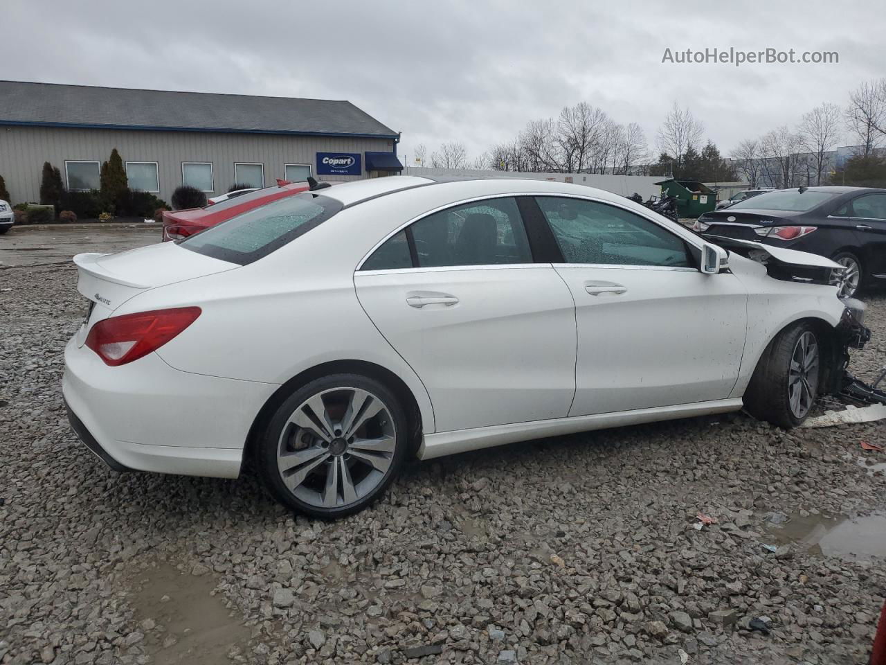 2019 Mercedes-benz Cla 250 4matic White vin: WDDSJ4GB8KN746342