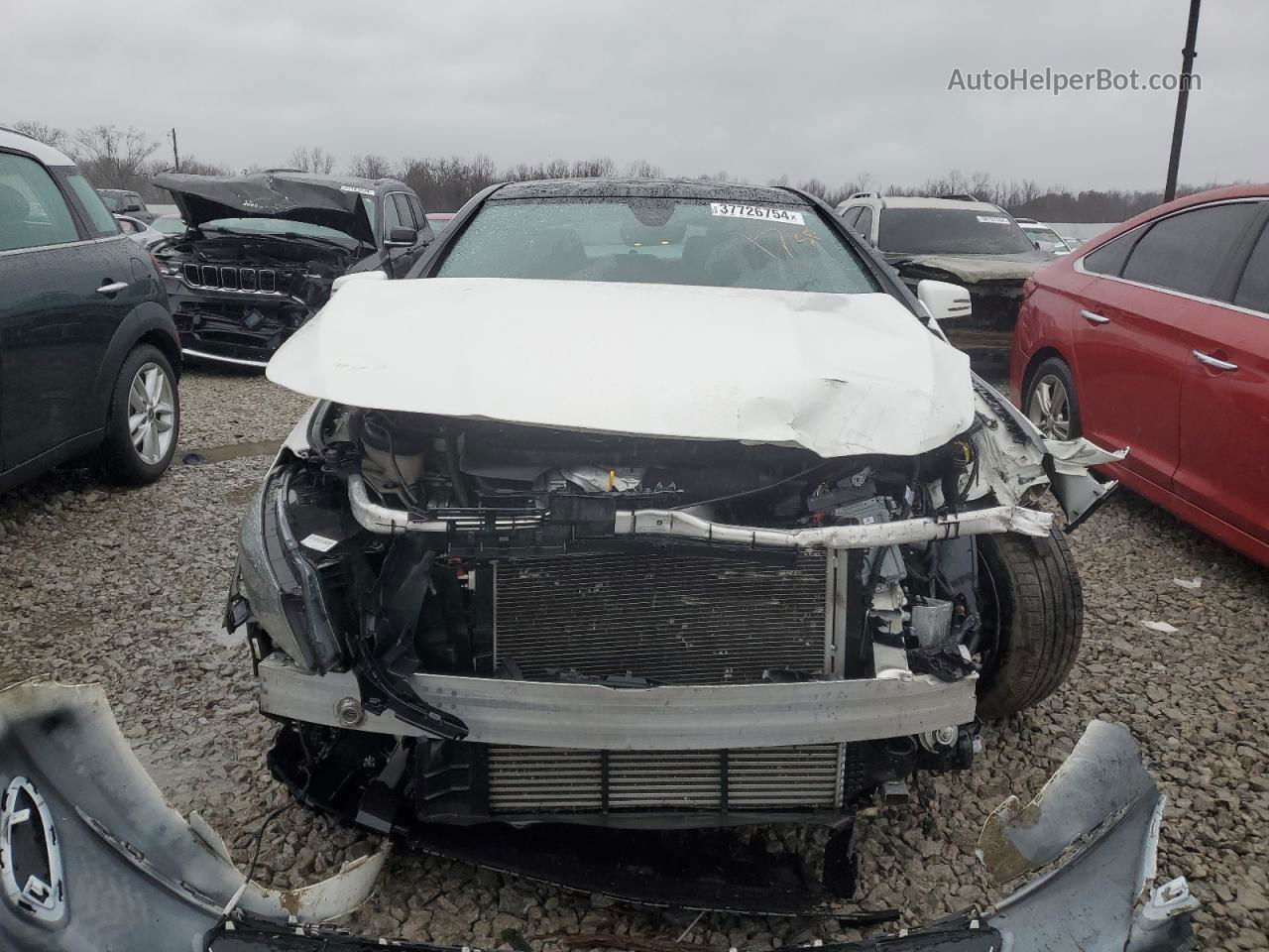 2019 Mercedes-benz Cla 250 4matic White vin: WDDSJ4GB8KN746342