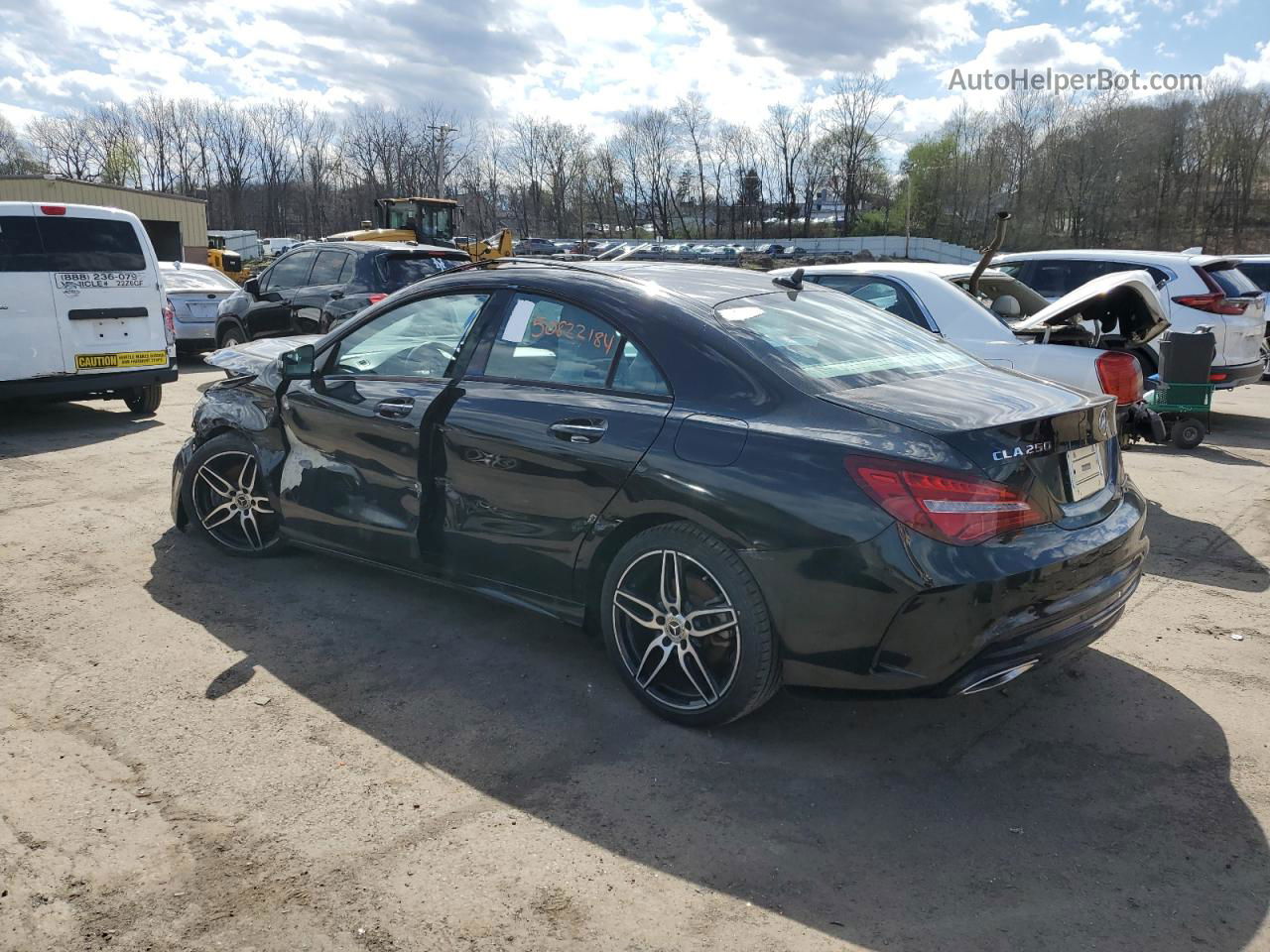 2019 Mercedes-benz Cla 250 4matic Black vin: WDDSJ4GB8KN763027