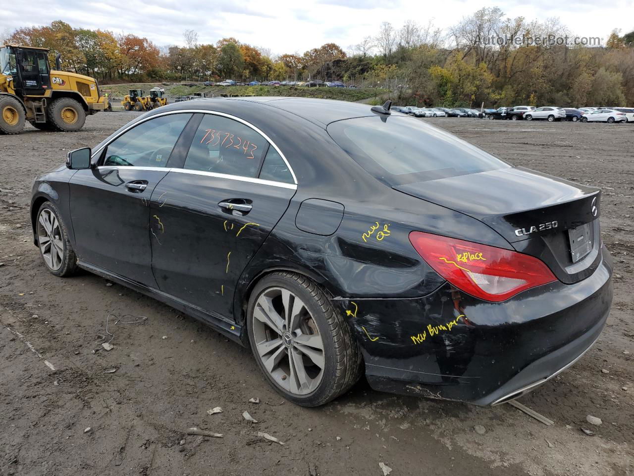 2019 Mercedes-benz Cla 250 4matic Black vin: WDDSJ4GB8KN765683