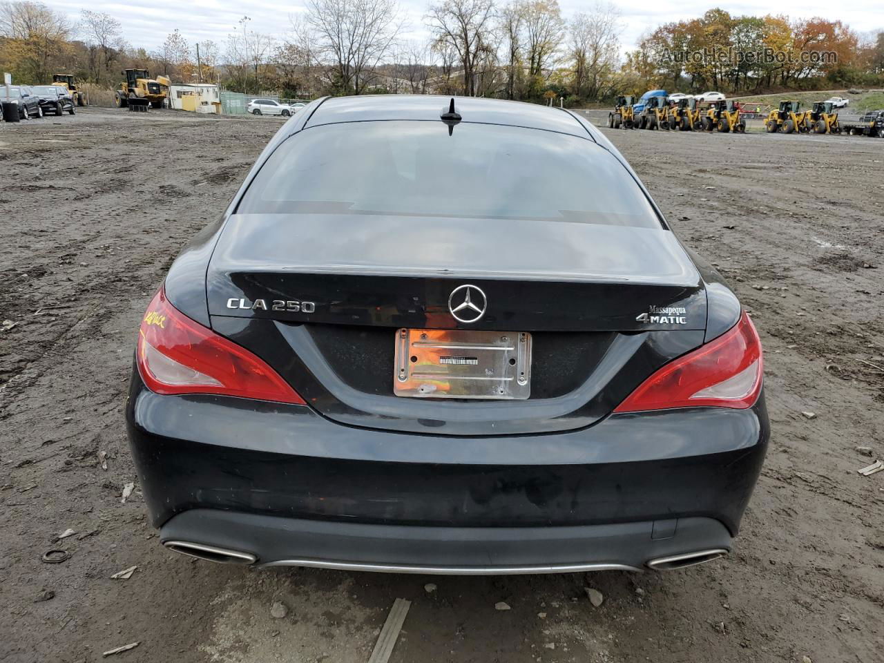 2019 Mercedes-benz Cla 250 4matic Black vin: WDDSJ4GB8KN765683