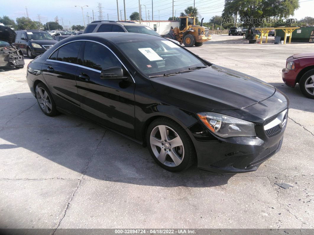 2016 Mercedes-benz Cla 250 Black vin: WDDSJ4GB9GN314625