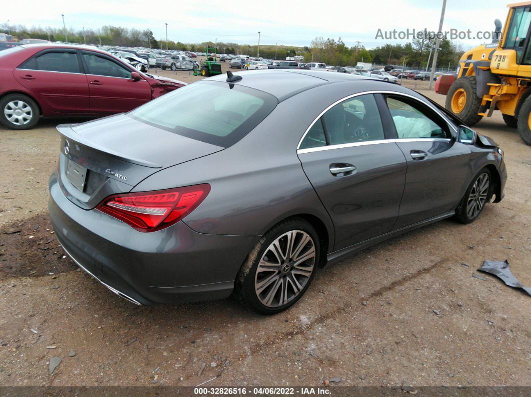 2019 Mercedes-benz Cla Cla 250 Gray vin: WDDSJ4GB9KN723569