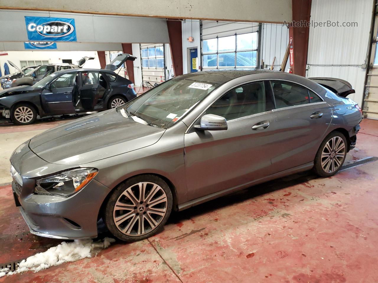 2019 Mercedes-benz Cla 250 4matic Silver vin: WDDSJ4GB9KN728478