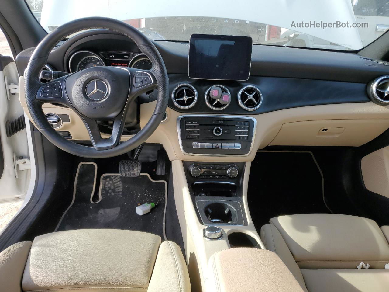 2019 Mercedes-benz Cla 250 4matic White vin: WDDSJ4GB9KN770679