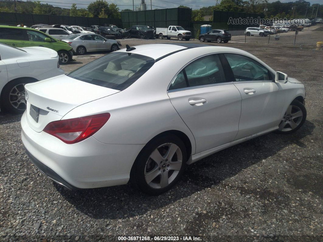 2019 Mercedes-benz Cla Cla 250 White vin: WDDSJ4GBXKN698987