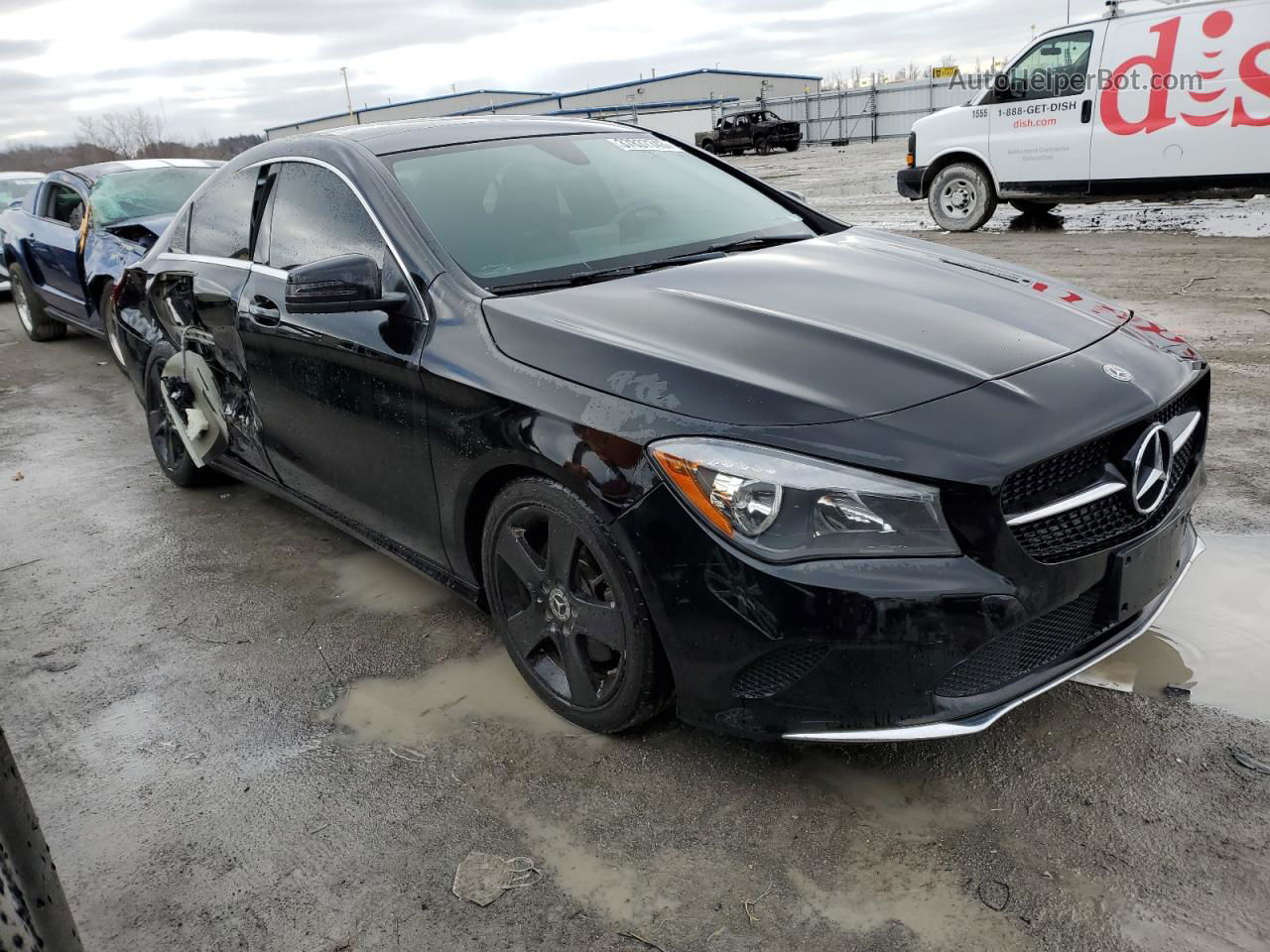 2019 Mercedes-benz Cla 250 4matic Black vin: WDDSJ4GBXKN699587