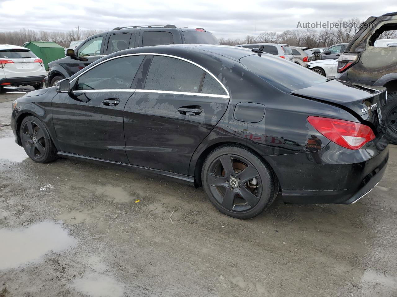 2019 Mercedes-benz Cla 250 4matic Black vin: WDDSJ4GBXKN699587