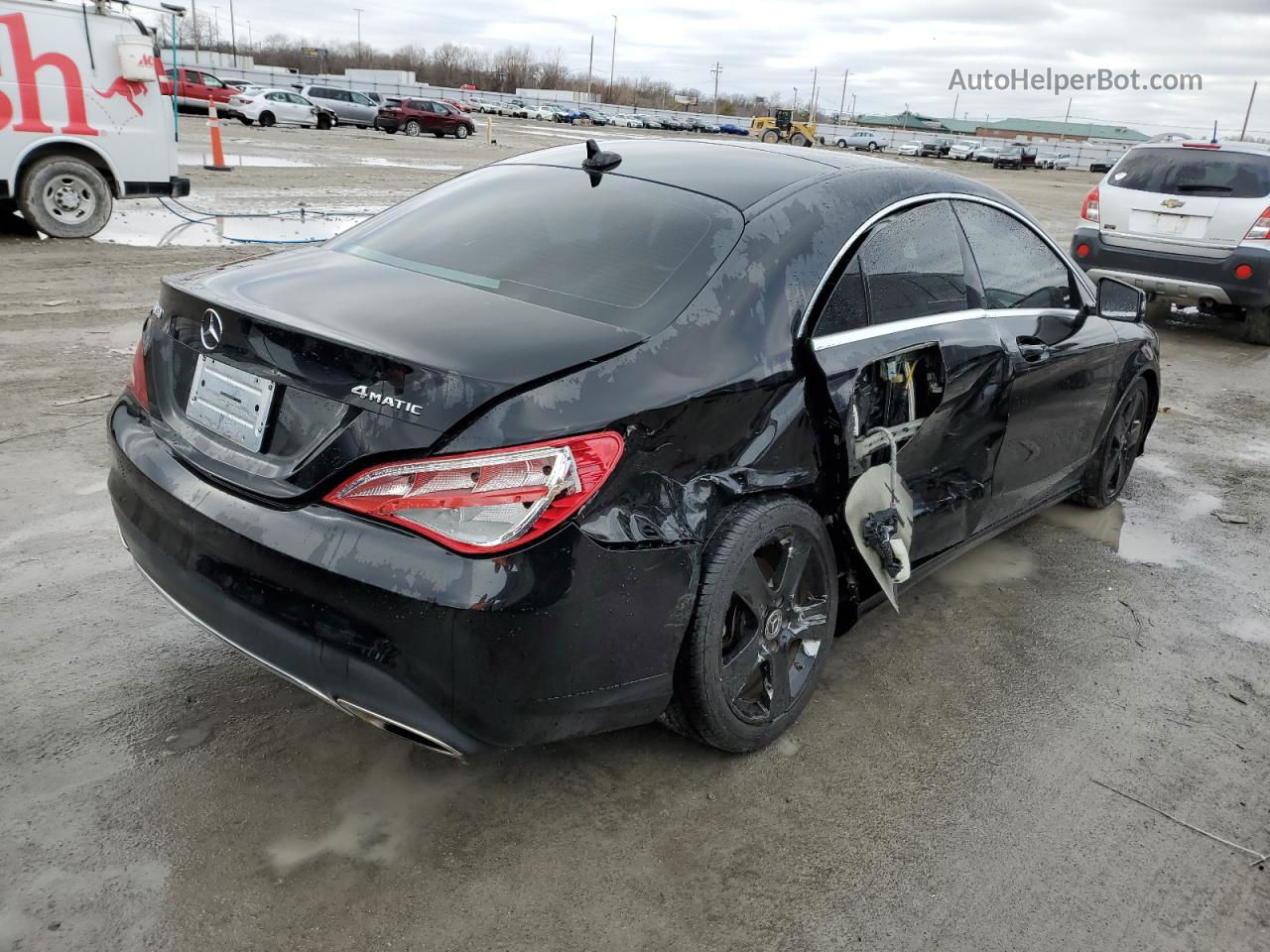 2019 Mercedes-benz Cla 250 4matic Black vin: WDDSJ4GBXKN699587