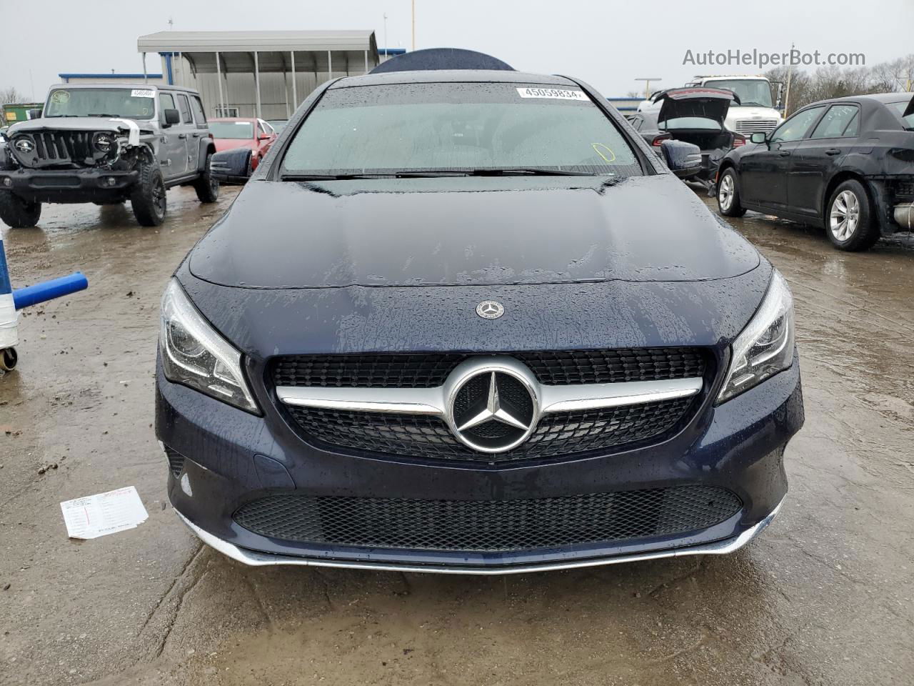 2019 Mercedes-benz Cla 250 4matic Blue vin: WDDSJ4GBXKN736976