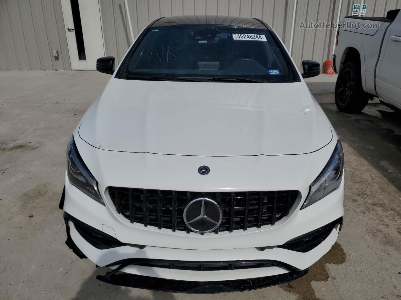 2019 Mercedes-benz Cla 45 Amg White vin: WDDSJ5CB7KN767954