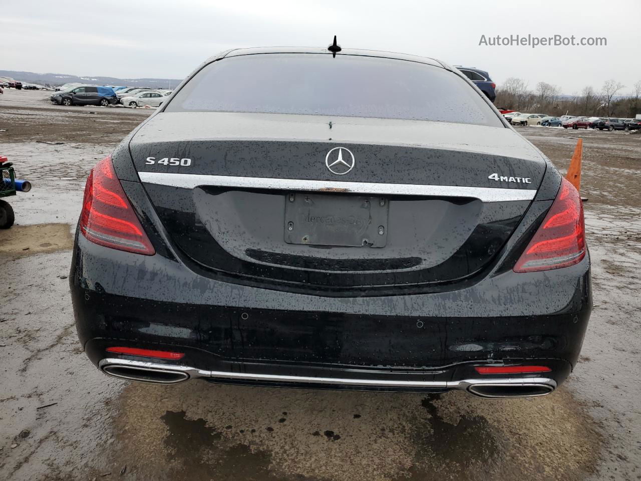 2019 Mercedes-benz S 450 4matic Black vin: WDDUG6EB0KA426199