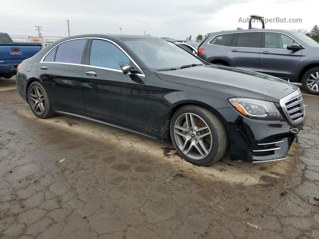 2019 Mercedes-benz S 450 4matic Black vin: WDDUG6EB0KA426199