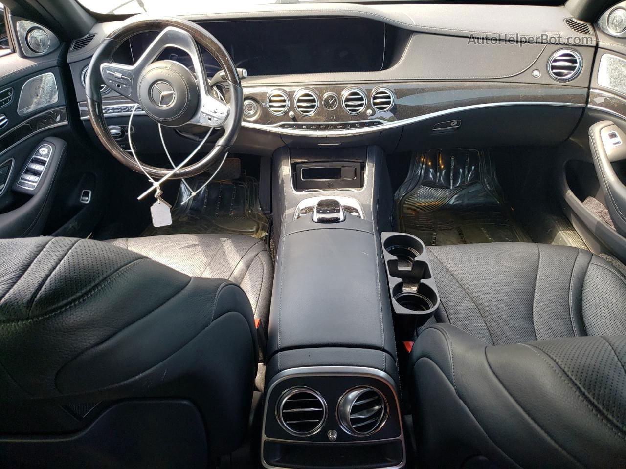 2019 Mercedes-benz S 450 4matic Black vin: WDDUG6EB0KA454990