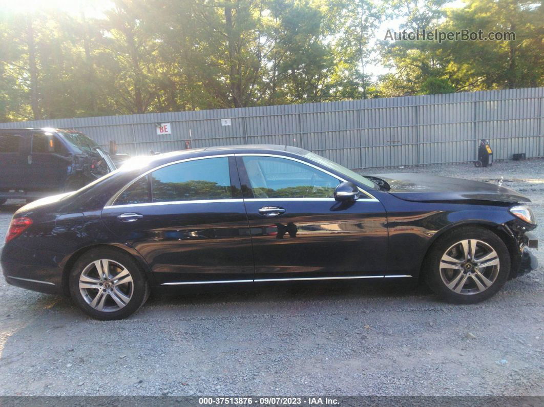 2019 Mercedes-benz S-class S 450 Blue vin: WDDUG6EB0KA469151