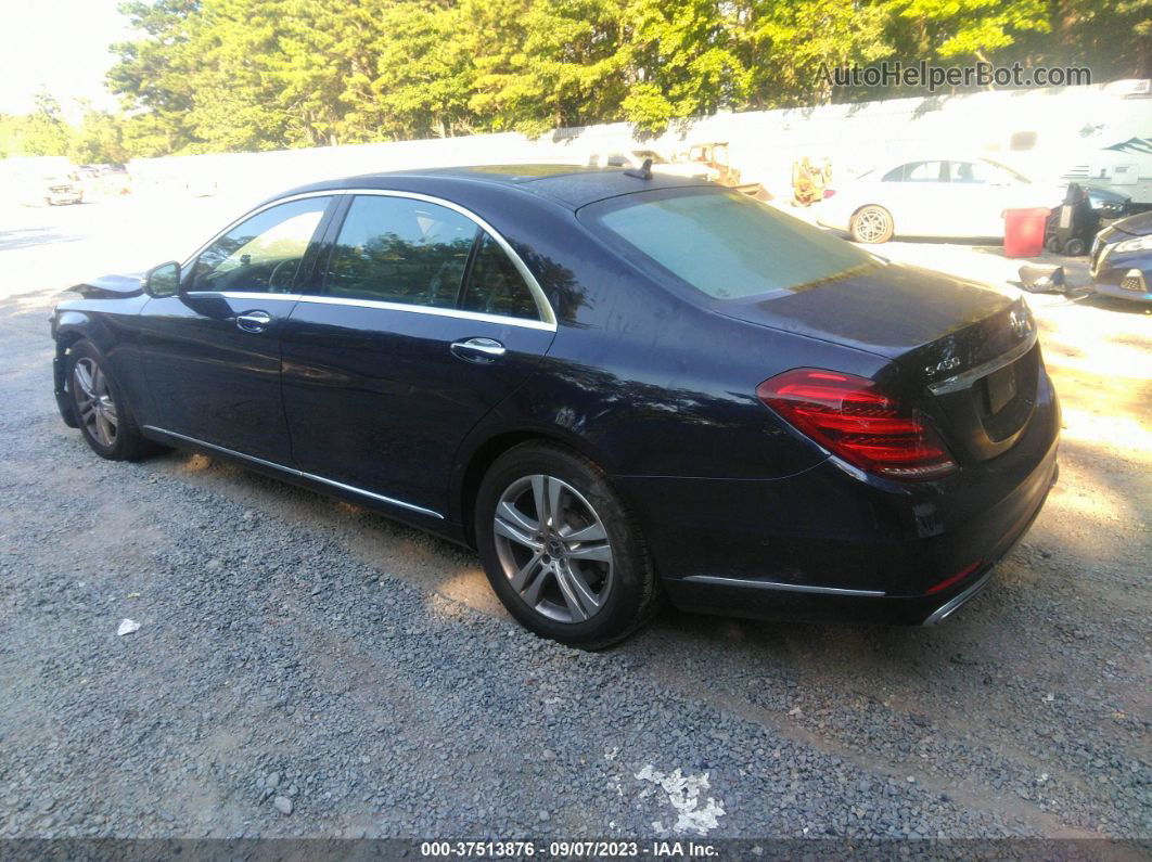 2019 Mercedes-benz S-class S 450 Blue vin: WDDUG6EB0KA469151