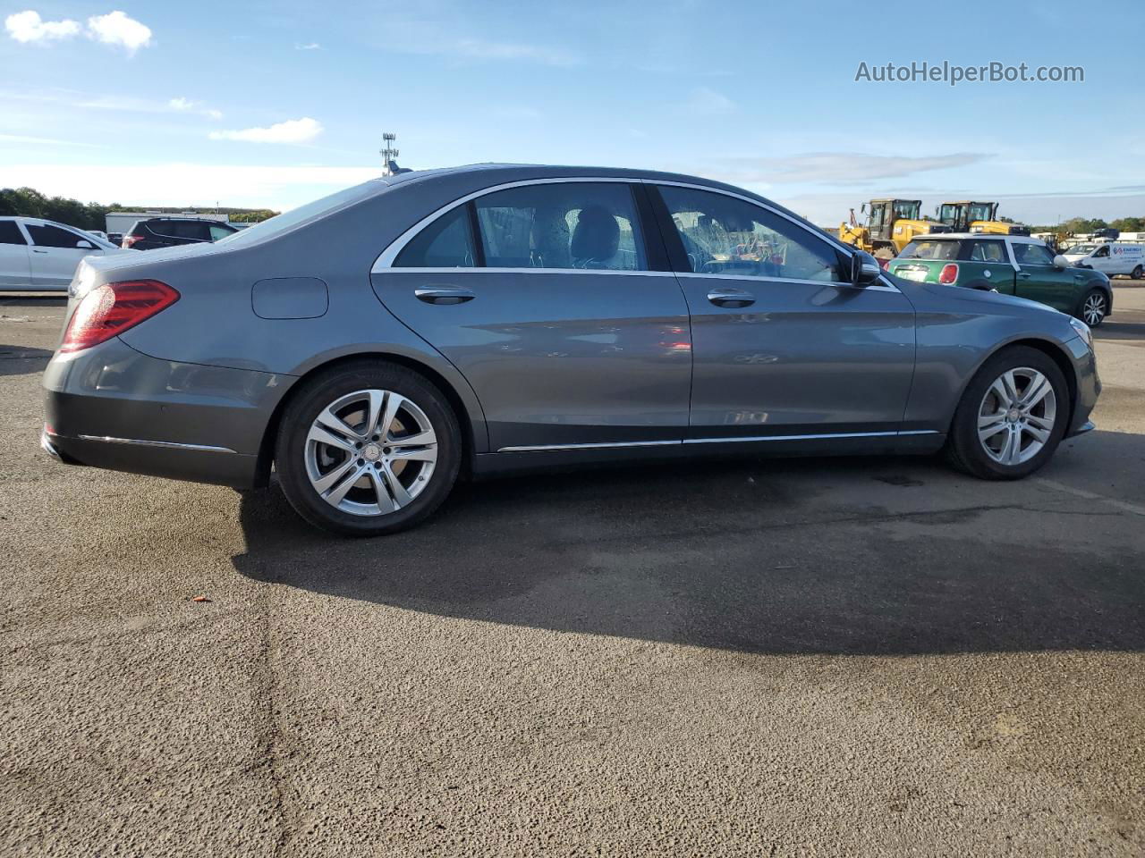 2019 Mercedes-benz S 450 4matic Серебряный vin: WDDUG6EB3KA441036