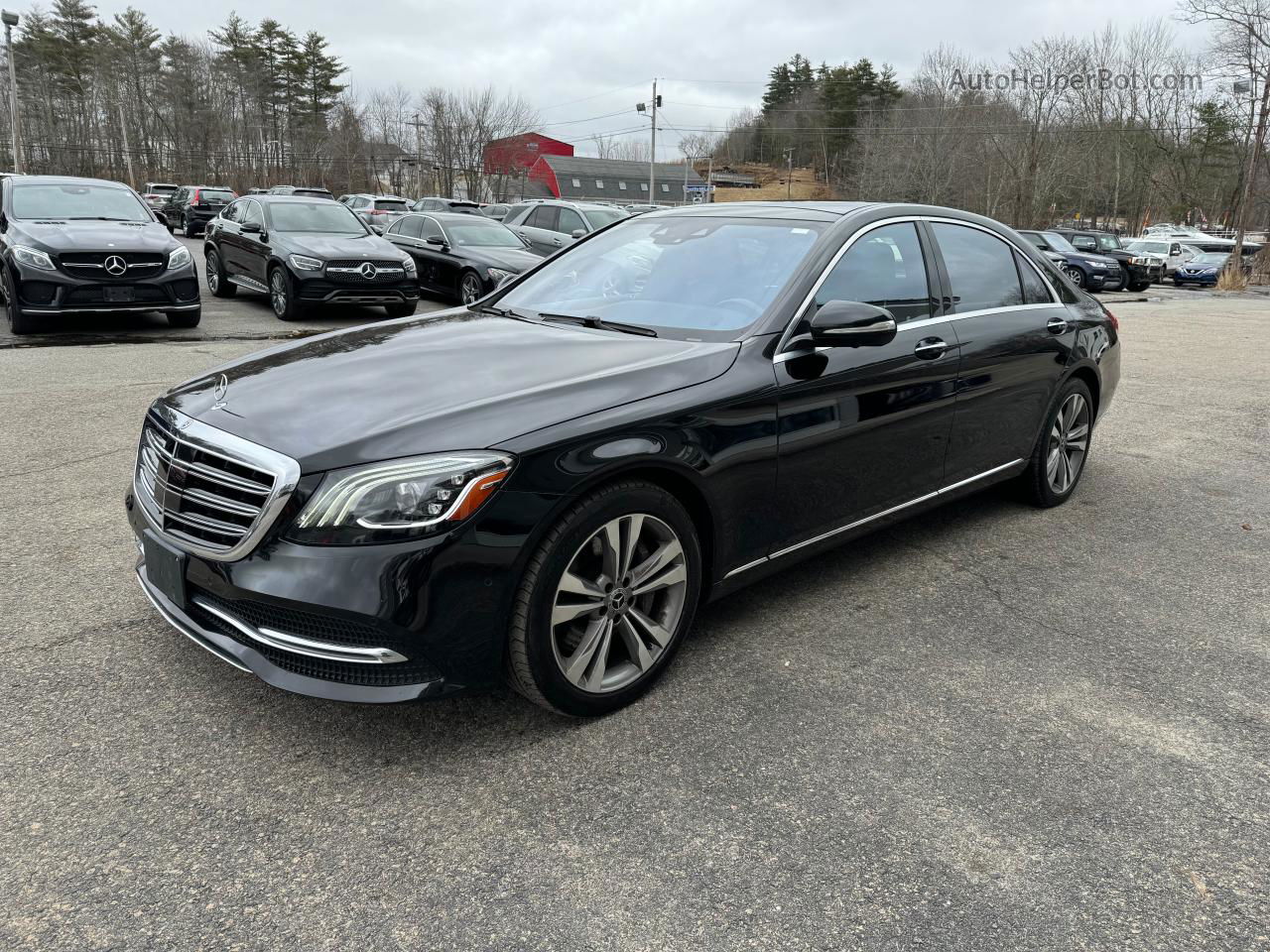 2019 Mercedes-benz S 450 4matic Black vin: WDDUG6EB4KA461280