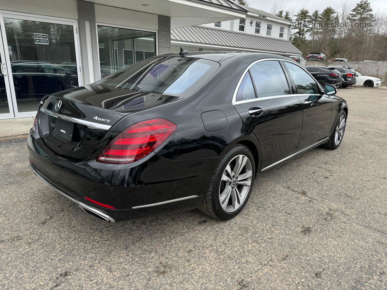 2019 Mercedes-benz S 450 4matic Black vin: WDDUG6EB4KA461280