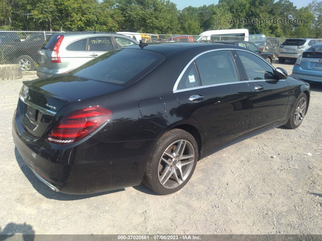 2019 Mercedes-benz S-class S 450 Black vin: WDDUG6EB5KA460106