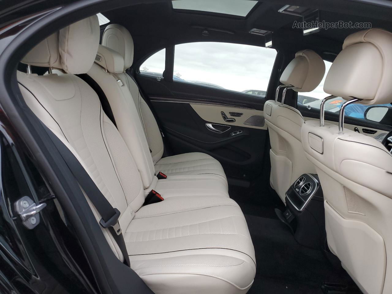 2019 Mercedes-benz S 450 4matic Черный vin: WDDUG6EB5KA463412