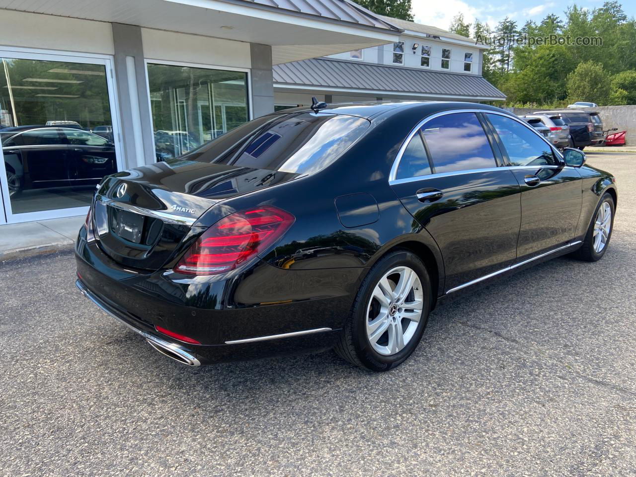 2019 Mercedes-benz S 450 4matic Black vin: WDDUG6EB8KA459354