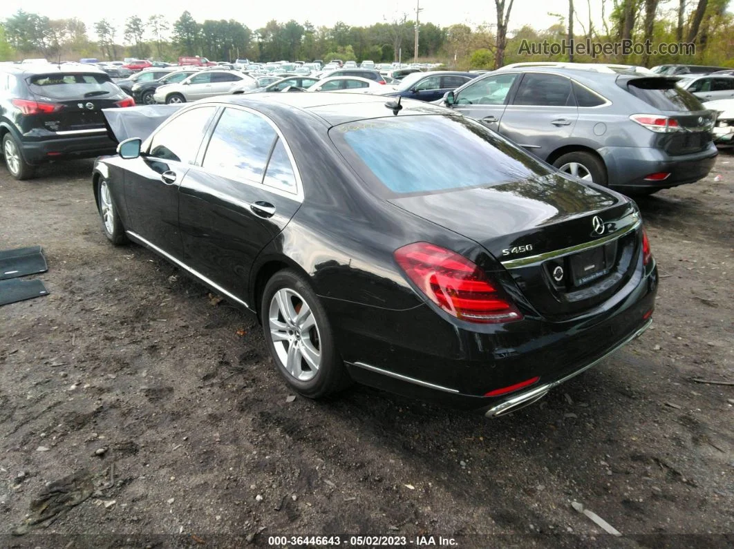 2019 Mercedes-benz S-class S 450 Black vin: WDDUG6EB9KA466443