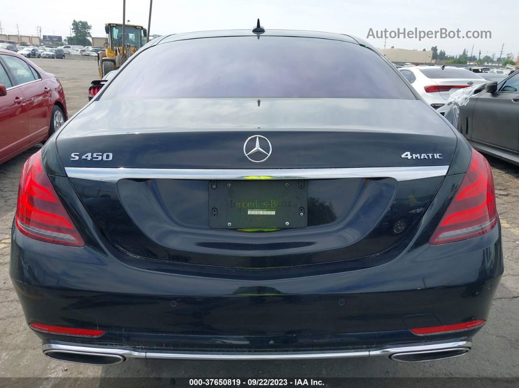 2019 Mercedes-benz S-class S 450 Черный vin: WDDUG6EBXKA493666