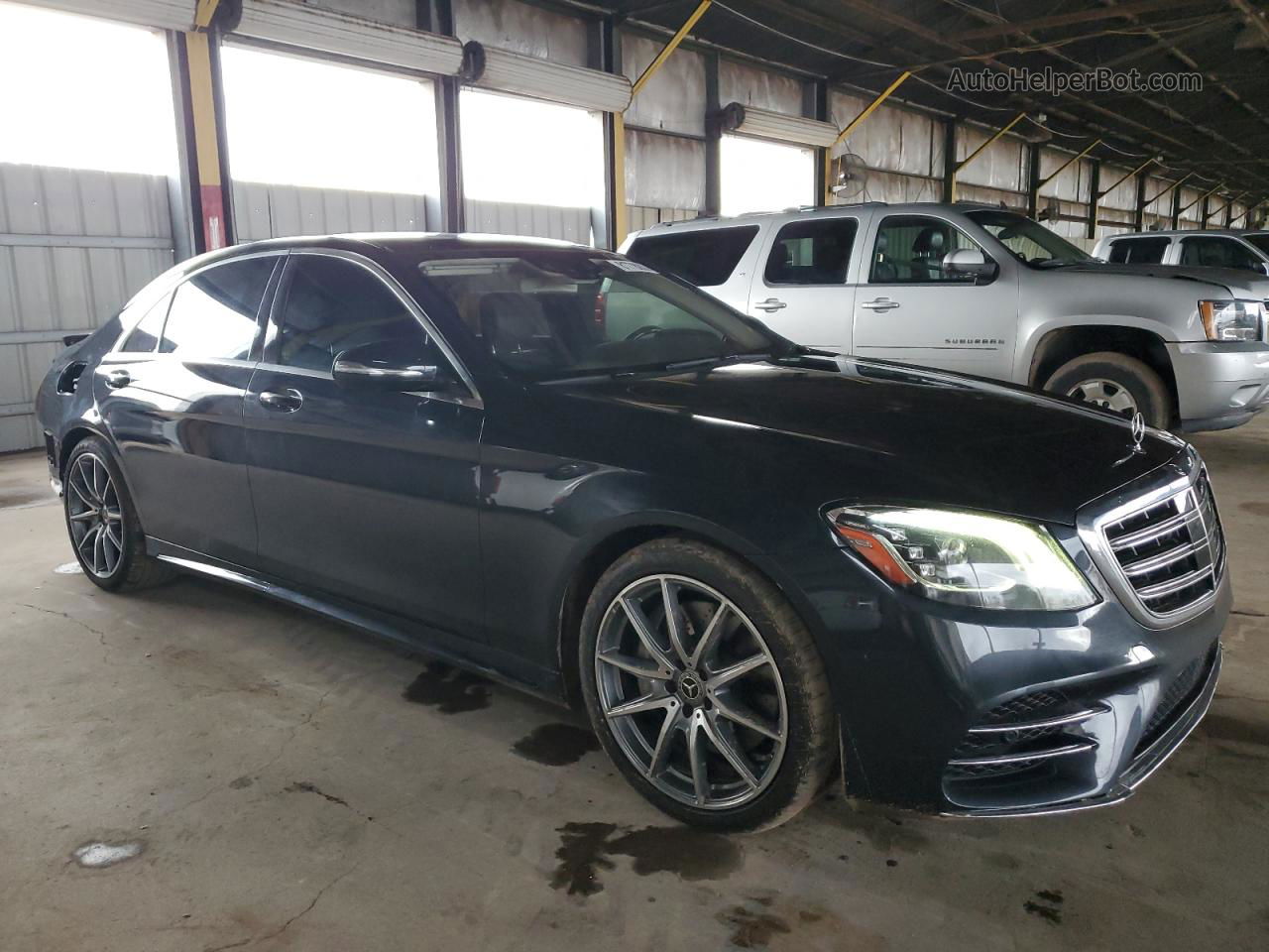 2019 Mercedes-benz S 450 Charcoal vin: WDDUG6GB0KA423235