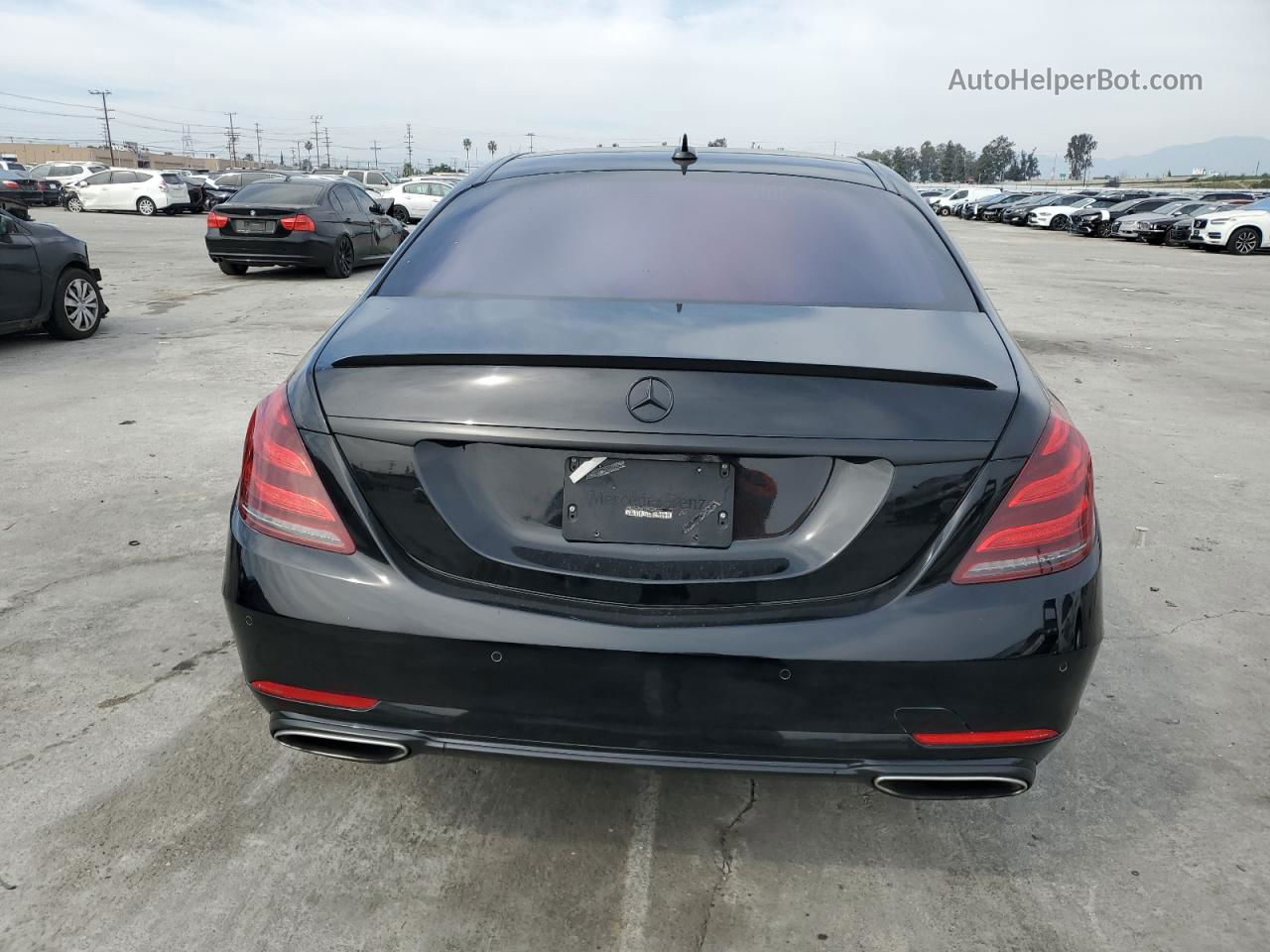 2019 Mercedes-benz S 450 Black vin: WDDUG6GB0KA466859