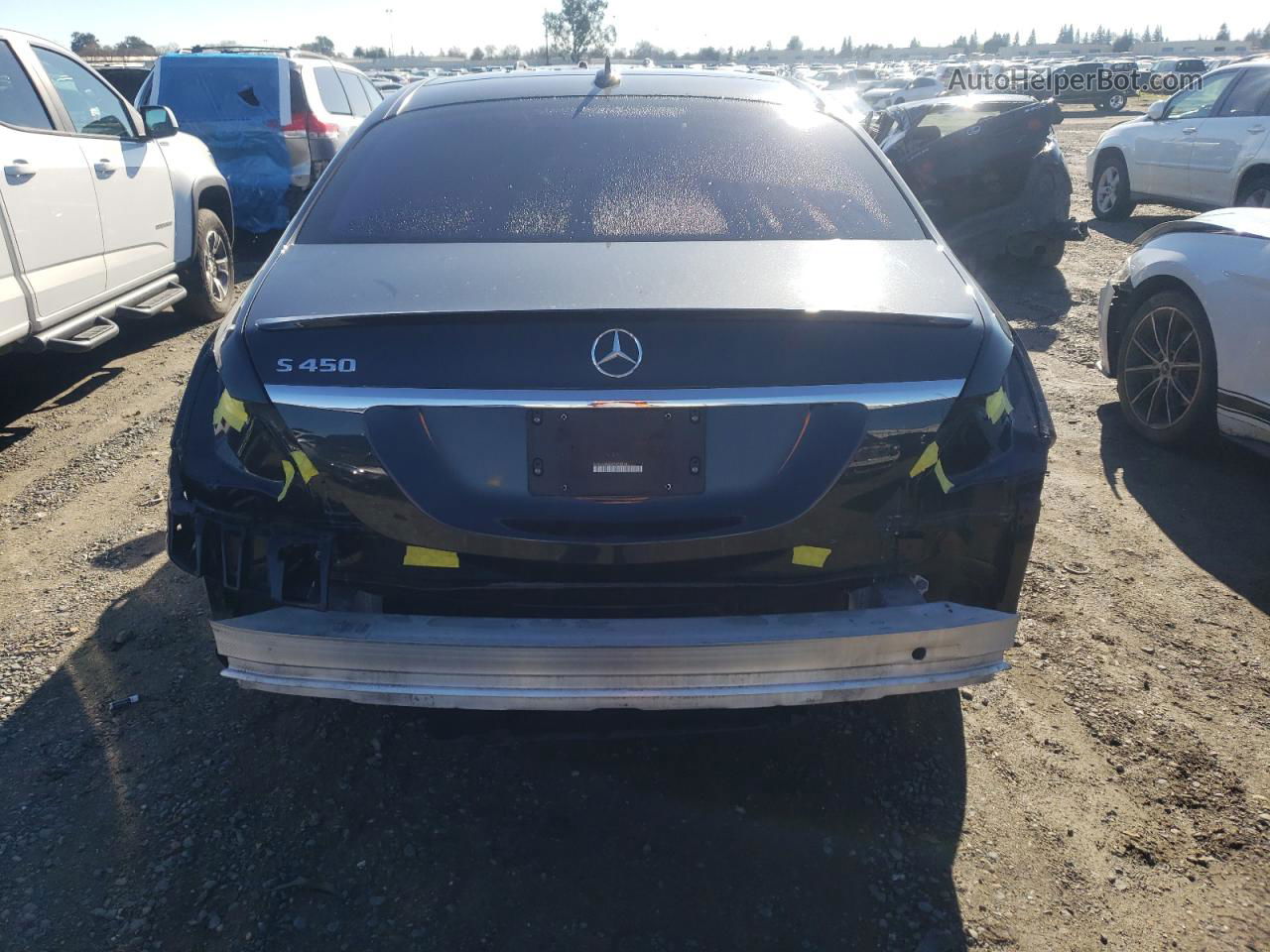 2019 Mercedes-benz S 450 Black vin: WDDUG6GB2KA455264