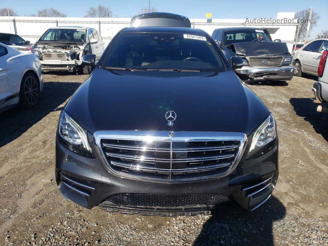 2019 Mercedes-benz S 450 Черный vin: WDDUG6GB2KA455264