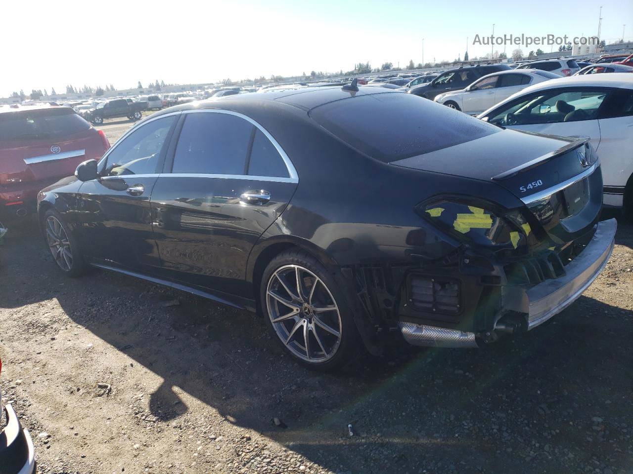 2019 Mercedes-benz S 450 Black vin: WDDUG6GB2KA455264