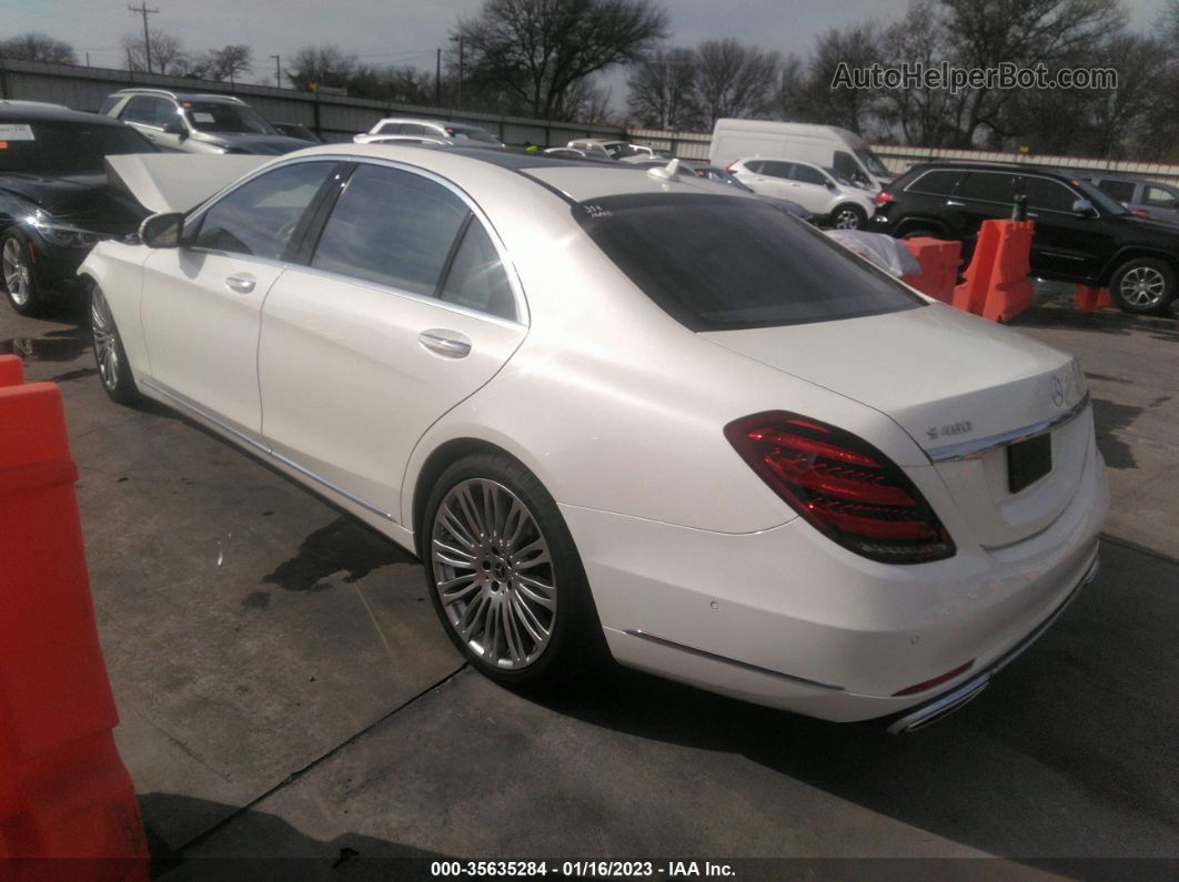 2019 Mercedes-benz S-class S 450 White vin: WDDUG6GB3KA457489