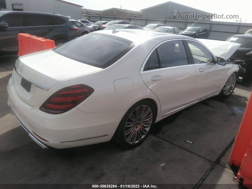 2019 Mercedes-benz S-class S 450 White vin: WDDUG6GB3KA457489