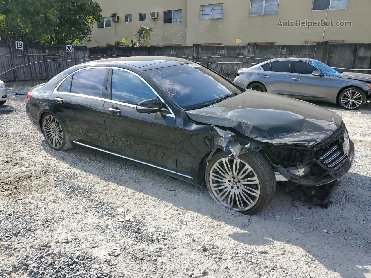 2019 Mercedes-benz S 450 Black vin: WDDUG6GB3KA476866