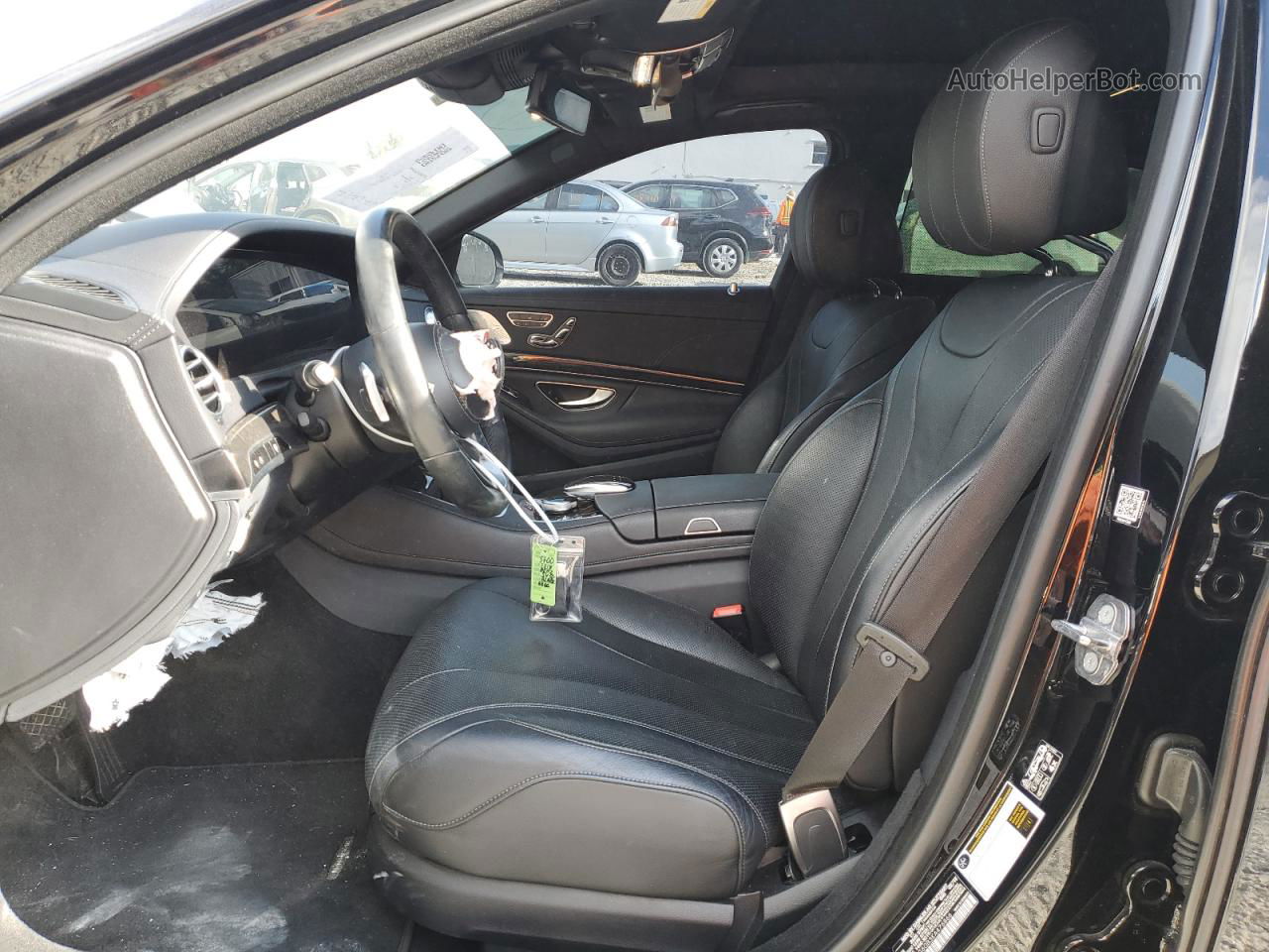 2019 Mercedes-benz S 450 Black vin: WDDUG6GB3KA476866