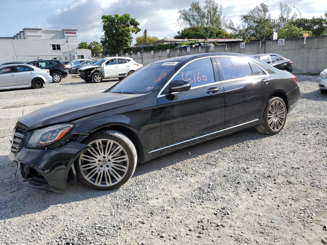 2019 Mercedes-benz S 450 Black vin: WDDUG6GB3KA476866