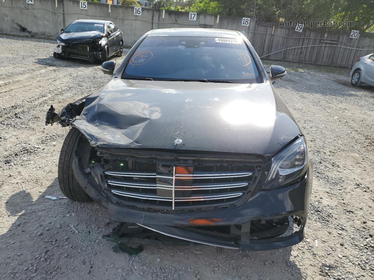 2019 Mercedes-benz S 450 Black vin: WDDUG6GB3KA476866