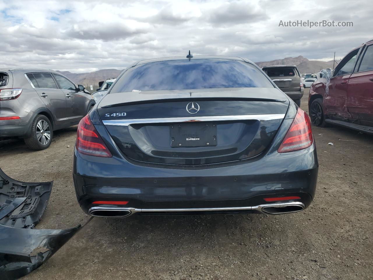 2019 Mercedes-benz S 450 Gray vin: WDDUG6GB4KA451734