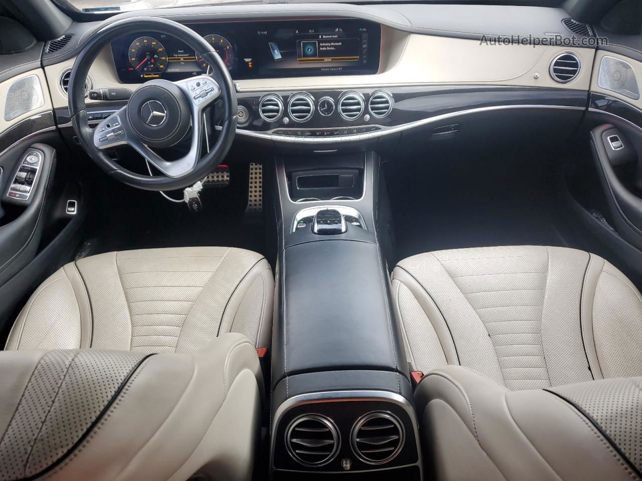 2019 Mercedes-benz S 450 Gray vin: WDDUG6GB4KA451734