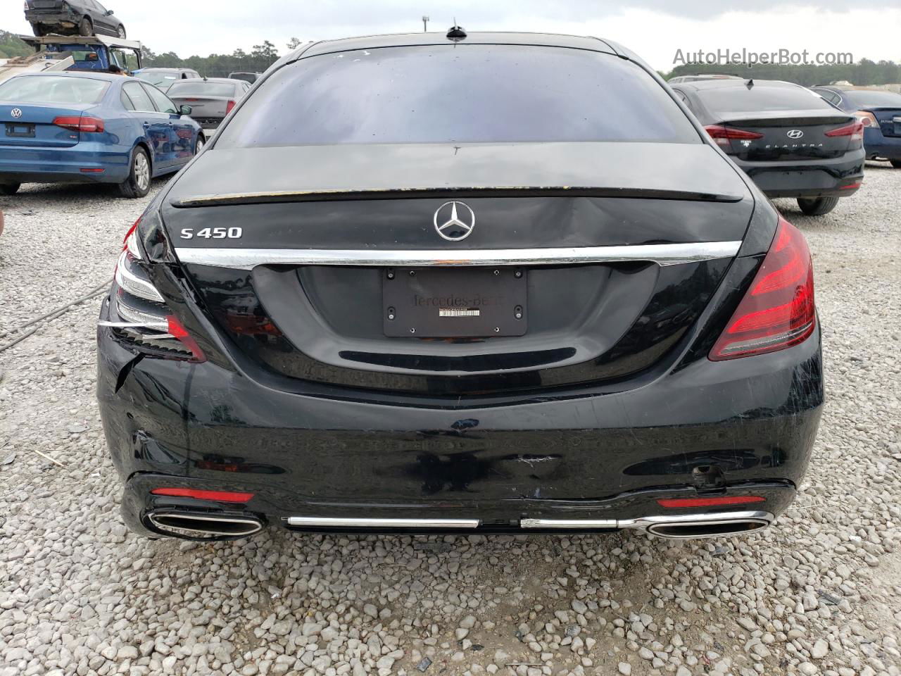 2019 Mercedes-benz S 450 Black vin: WDDUG6GB5KA459406