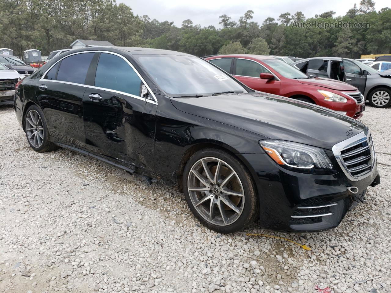 2019 Mercedes-benz S 450 Black vin: WDDUG6GB5KA459406