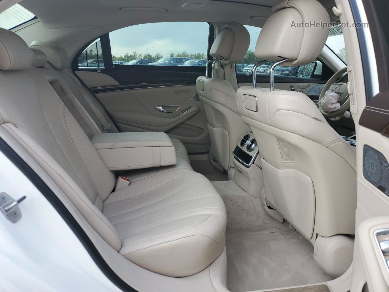 2019 Mercedes-benz S 450 White vin: WDDUG6GB7KA430392