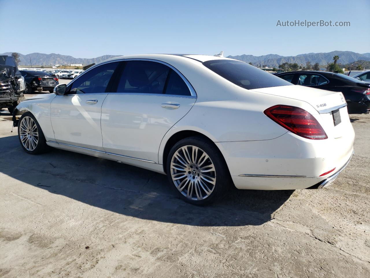 2019 Mercedes-benz S 450 White vin: WDDUG6GB7KA430392