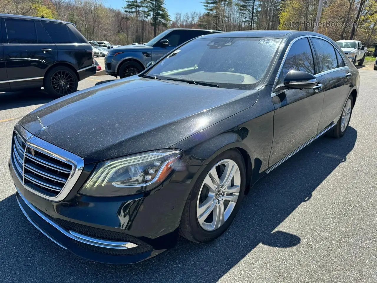 2019 Mercedes-benz S 450 Black vin: WDDUG6GB7KA467006