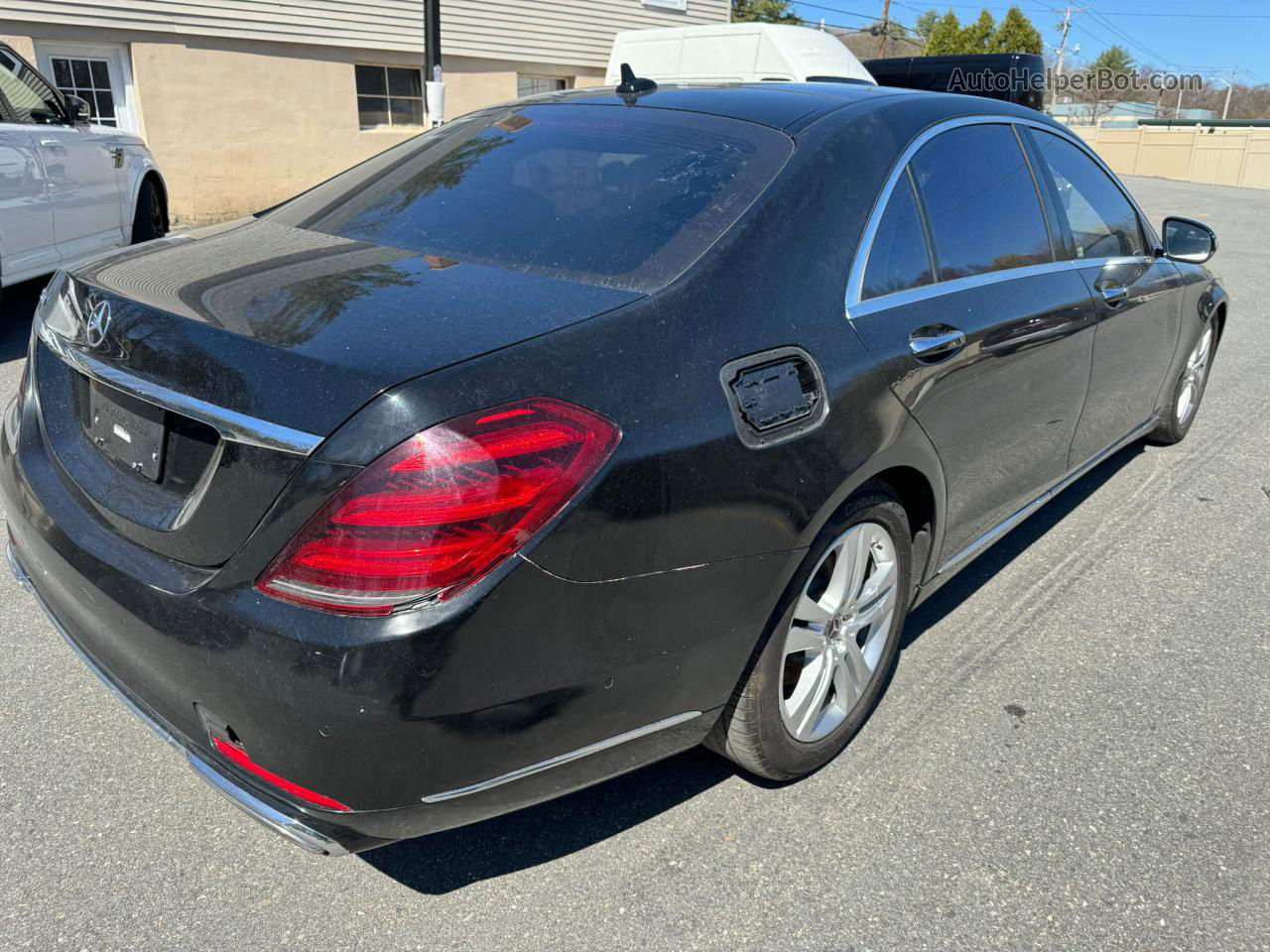 2019 Mercedes-benz S 450 Black vin: WDDUG6GB7KA467006