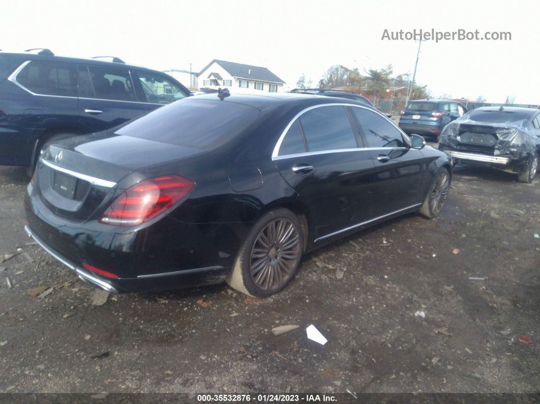 2019 Mercedes-benz S-class S 450 Черный vin: WDDUG6GB7KA468785