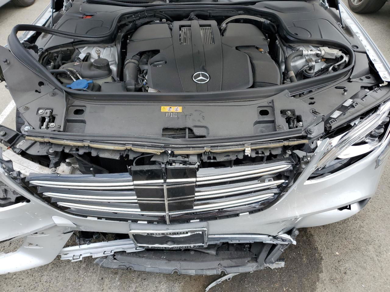 2019 Mercedes-benz S 450 Серебряный vin: WDDUG6GB9KA439997