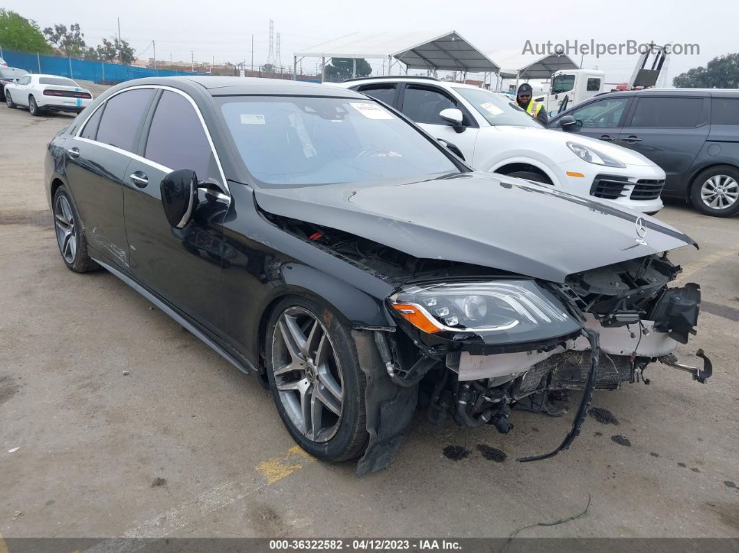 2019 Mercedes-benz S-class S 450 Black vin: WDDUG6GBXKA467257